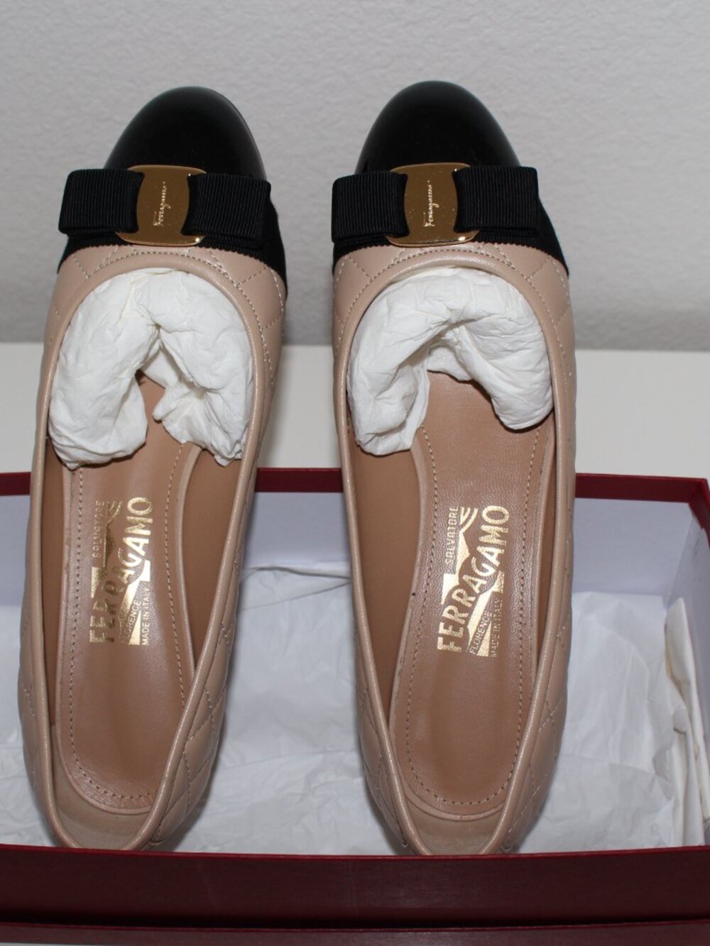 Quilted Vara pump Salvatore ferragamo - Picture 4 of 15